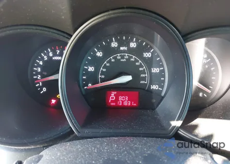 2013 Kia Rio Ex из США, поврежденный, VIN KNADN4A38D6180881